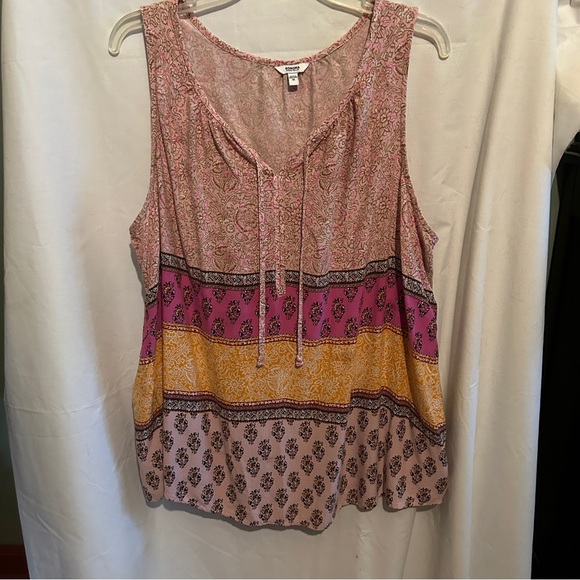 Sonoma Sleeveless Top 1X - Picture 1 of 3